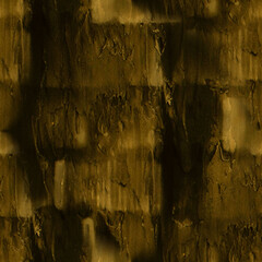 Seamless image of an old yellow brick wall. Dark seamless background, brick texture.

