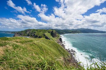 積丹ブルーの絶景に囲まれたチャレンカの小道遊歩道