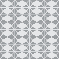 geometrical monochrome seamless pattern