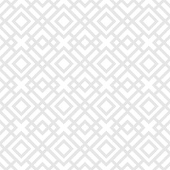 Abstract geometric pattern with crossing traight lines. Stylish texture in gray color. Seamless linear pattern.