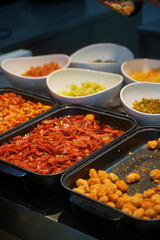 thai food in a market
