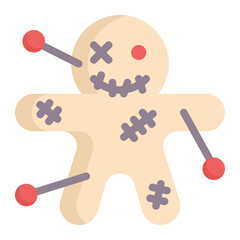 voodoo flat icon