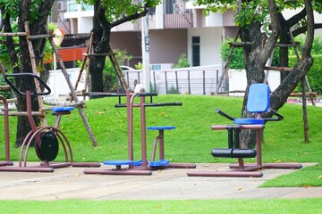 Fototapeta premium playground in the park