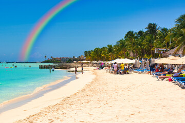 ユカタン半島・カリブ海の美しい海岸