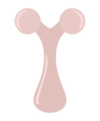 pink massage roller