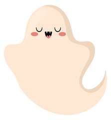 Obraz premium happy ghost icon