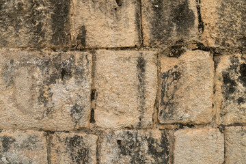 bricks that make up the ancient pyramids of mexico