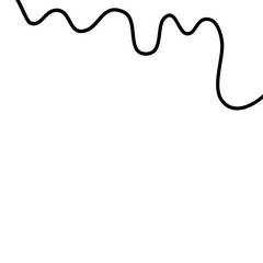 Droplet liquid melting border