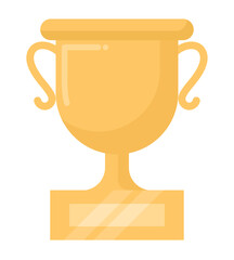golden trophy design
