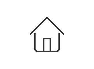 home icon vector sign symbol isolated.
