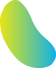 Colorful Fluid Abstract Shape

