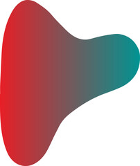 Colorful Fluid Abstract Shape
