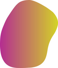 Colorful Fluid Abstract Shape
