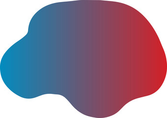 Colorful Fluid Abstract Shape
