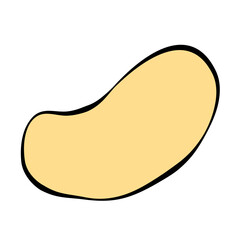 Abstract blob organic modern shape background