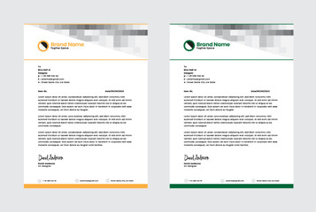 Modern simple designer invoice