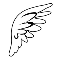 angel wings decoration