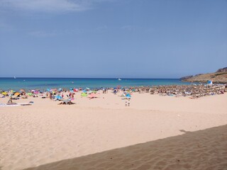 Playa Mesquida, Mallorca, Spain