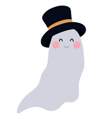halloween ghost illustration