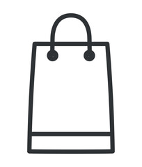 black shopping bag