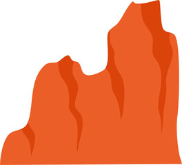 Natural Canyon Hill Cliff