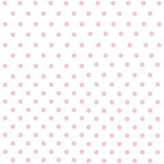 Polka Dots Polkadot Pink Seamless Fabric Texture Design Template Icon Art