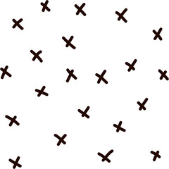 Abstract Hand Drawn Pattern