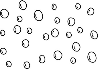 Abstract Bubble Water Background