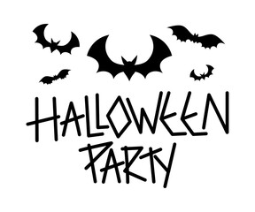 halloween party letters