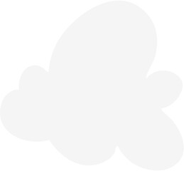 White Cartoon Cloud