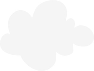 White Cartoon Cloud