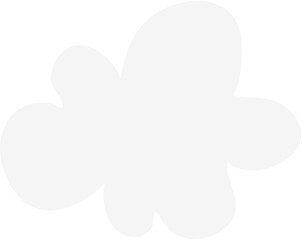 White Cartoon Cloud