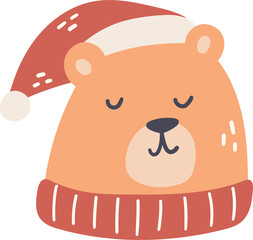 Cartoon Christmas Animal Clip Art