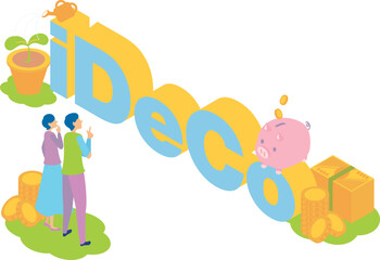 iDeCoで資産の運用を考える夫婦