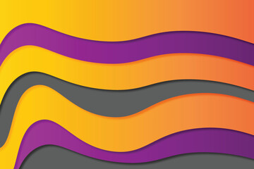 Curve gradient background