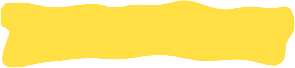 Yellow Highlight Marker Illustration