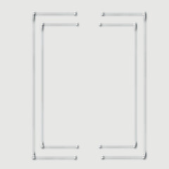 Frame, in the style of an ornament, Vector illustration eps 10, Art.