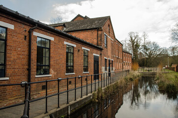 Historic buildings at Laverstoke Mill, Hampshire