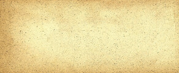 Old brown paper parchment background design with distressed vintage stains and ink spatter and white faded shabby center, elegant antique beige color