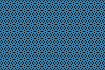 Blue abstract background with black pattern