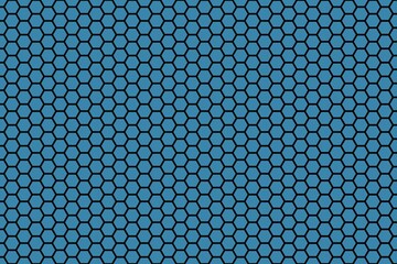 Blue abstract background with black lines