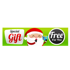 Merry christmas Sale and marketing promotion template banner design element