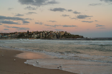 sunset at the beach