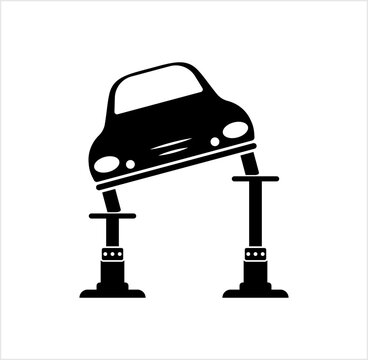 recommend clip art: Vehicle Lifting Platform Icon M_2209002
