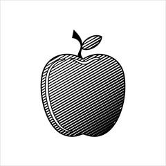 Apple Icon, Fruit / Food Icon