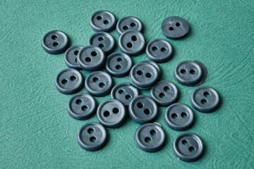 black plastic buttons for sewing