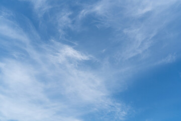 blue sky with clouds