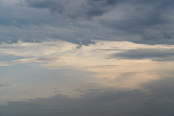clouds in the sky