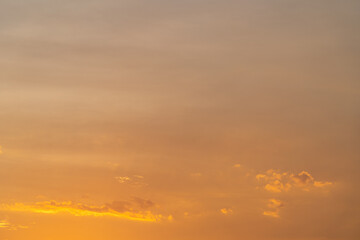 clouds at sunset