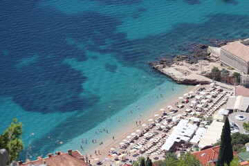 Naklejka premium Dubrovnik, Croatie